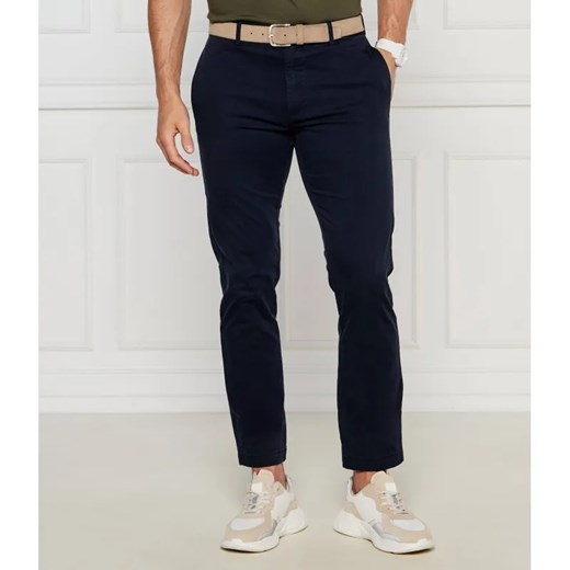 HUGO Spodnie chino David222D | Slim Fit ze sklepu Gomez Fashion Store w kategorii Spodnie męskie - zdjęcie 185008328