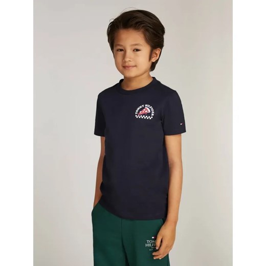 Tommy Hilfiger T-shirt | Regular Fit ze sklepu Gomez Fashion Store w kategorii T-shirty chłopięce - zdjęcie 185008376