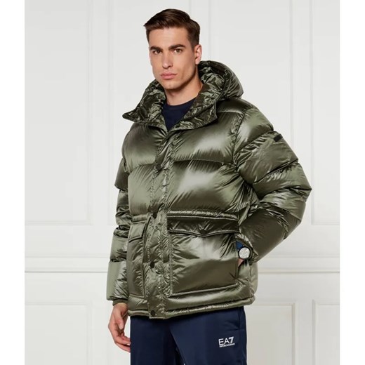 EA7 Puchowa kurtka | Regular Fit ze sklepu Gomez Fashion Store w kategorii Kurtki męskie - zdjęcie 185008408