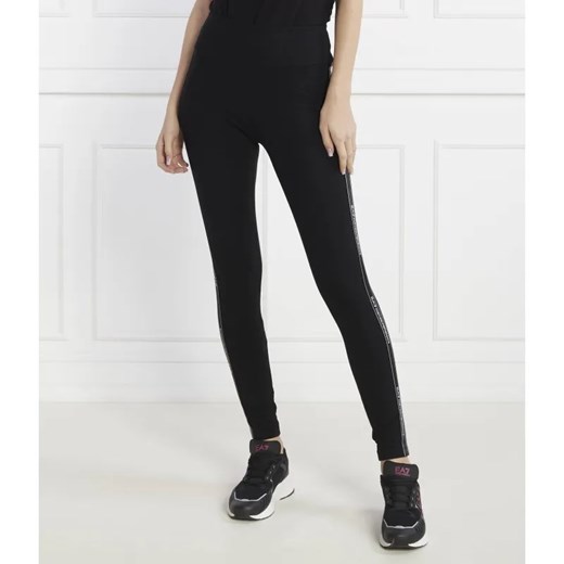 EA7 Legginsy | Slim Fit ze sklepu Gomez Fashion Store w kategorii Spodnie damskie - zdjęcie 185008467