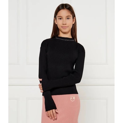 Pinko UP Sweter | Regular Fit ze sklepu Gomez Fashion Store w kategorii Swetry dziewczęce - zdjęcie 185008479