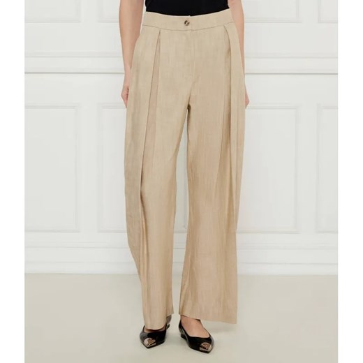 Pinko Spodnie | flare fit ze sklepu Gomez Fashion Store w kategorii Spodnie damskie - zdjęcie 185008538