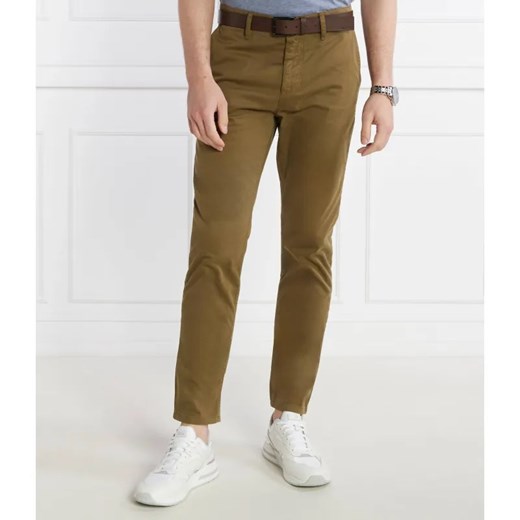 BOSS ORANGE Spodnie Chino_tapered | Tapered fit ze sklepu Gomez Fashion Store w kategorii Spodnie męskie - zdjęcie 185008548