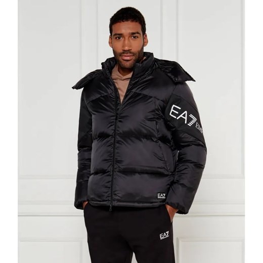 EA7 Puchowa kurtka | Regular Fit ze sklepu Gomez Fashion Store w kategorii Kurtki męskie - zdjęcie 185008556