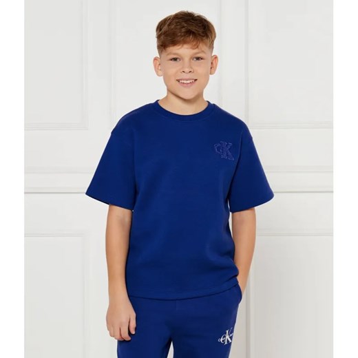 Calvin Klein Jeans T-shirt | Regular Fit ze sklepu Gomez Fashion Store w kategorii T-shirty chłopięce - zdjęcie 185008619