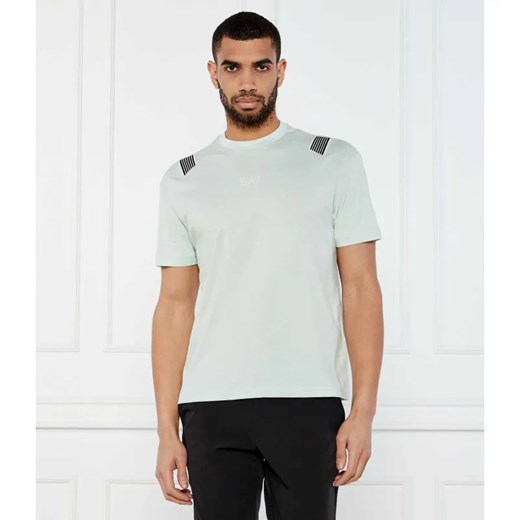 EA7 T-shirt | Regular Fit ze sklepu Gomez Fashion Store w kategorii T-shirty męskie - zdjęcie 185008668