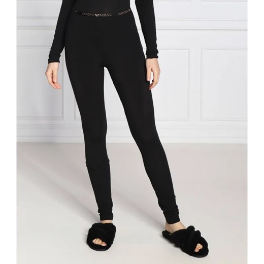 Emporio Armani Legginsy | Slim Fit ze sklepu Gomez Fashion Store w kategorii Spodnie damskie - zdjęcie 185008676
