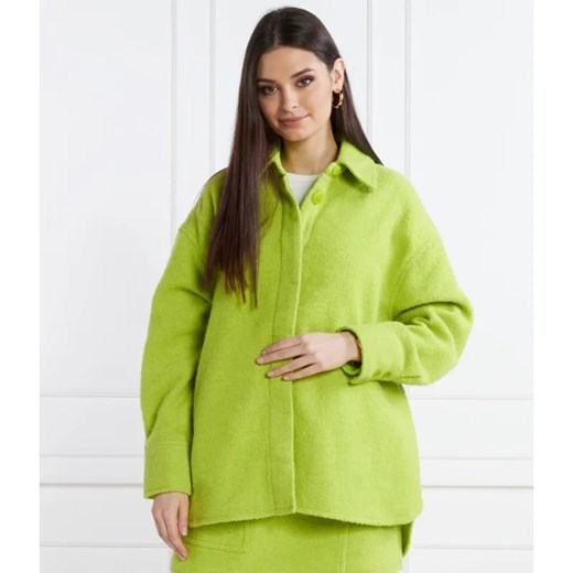 Samsøe Samsøe Kurtka | Oversize fit | z dodatkiem wełny ze sklepu Gomez Fashion Store w kategorii Kurtki damskie - zdjęcie 185008776