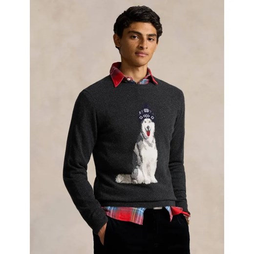 POLO RALPH LAUREN Kaszmirowy sweter | Regular Fit ze sklepu Gomez Fashion Store w kategorii Swetry męskie - zdjęcie 185008809