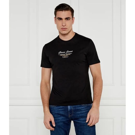 Guess Jeans T-shirt | Slim Fit ze sklepu Gomez Fashion Store w kategorii T-shirty męskie - zdjęcie 185008857