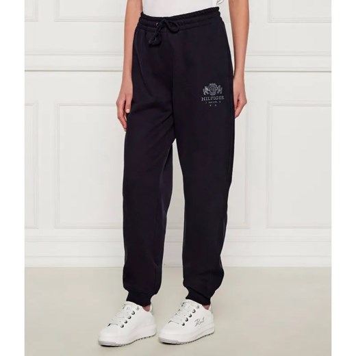 Tommy Hilfiger Spodnie dresowe VARSITY | Regular Fit ze sklepu Gomez Fashion Store w kategorii Spodnie damskie - zdjęcie 185008878