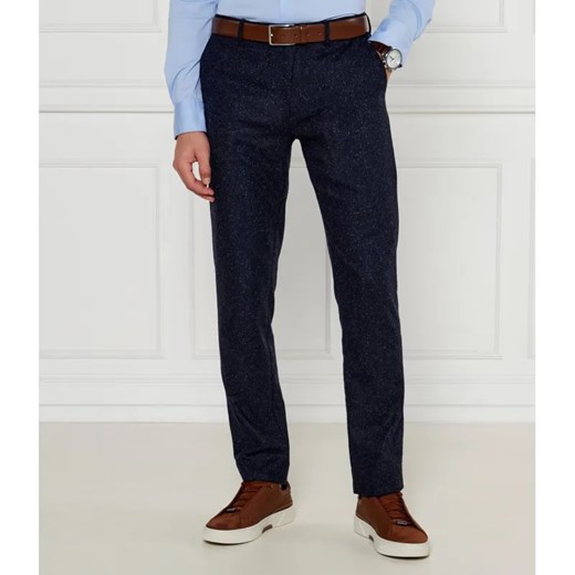 Tommy Hilfiger Spodnie chino Denton | z dodatkiem wełny | Slim Fit ze sklepu Gomez Fashion Store w kategorii Spodnie męskie - zdjęcie 185008937