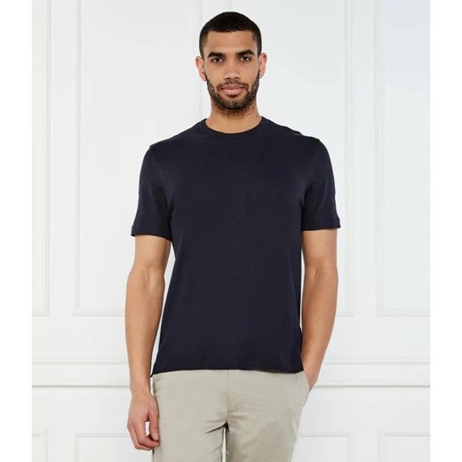 BOSS BLACK T-shirt H-Taut 28 | Regular Fit | z dodatkiem lnu ze sklepu Gomez Fashion Store w kategorii T-shirty męskie - zdjęcie 185009026