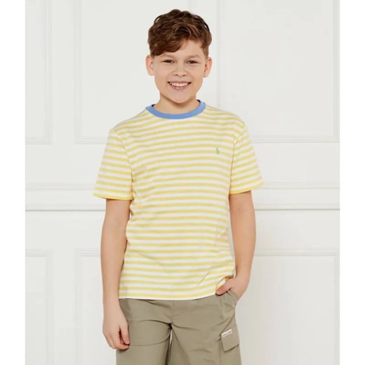 POLO RALPH LAUREN T-shirt | Regular Fit ze sklepu Gomez Fashion Store w kategorii T-shirty chłopięce - zdjęcie 185009079