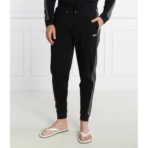 BOSS BLACK Spodnie dresowe Tracksuit | Regular Fit ze sklepu Gomez Fashion Store w kategorii Spodnie męskie - zdjęcie 185009125