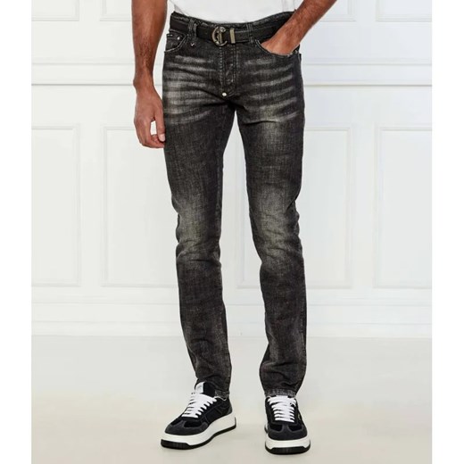 Philipp Plein Jeansy Racing Club | Straight fit ze sklepu Gomez Fashion Store w kategorii Jeansy męskie - zdjęcie 185009276