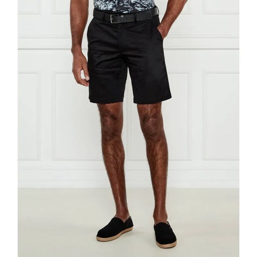 Calvin Klein Szorty SATEEN | Slim Fit | stretch ze sklepu Gomez Fashion Store w kategorii Spodenki męskie - zdjęcie 185009298