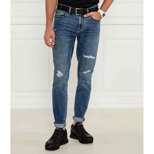 Armani Exchange Jeansy j14 | Slim Fit ze sklepu Gomez Fashion Store w kategorii Jeansy męskie - zdjęcie 185009377