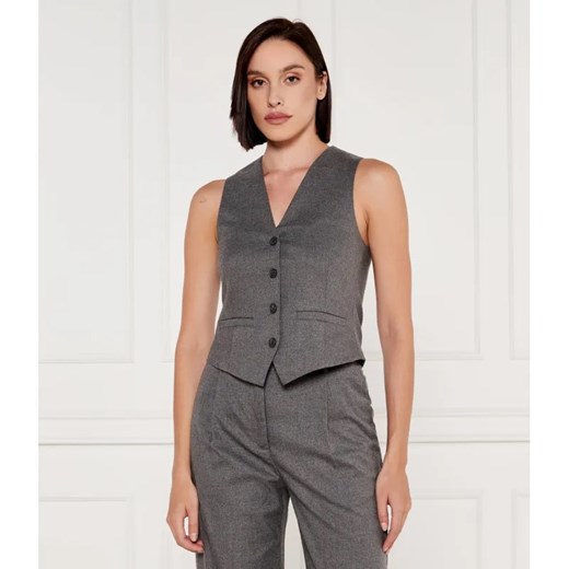 Samsøe Samsøe Kamizelka SARAMONA VEST | Slim Fit ze sklepu Gomez Fashion Store w kategorii Kamizelki damskie - zdjęcie 185009406