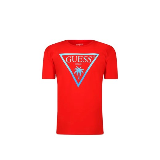 Guess T-shirt | Regular Fit ze sklepu Gomez Fashion Store w kategorii T-shirty chłopięce - zdjęcie 185009529