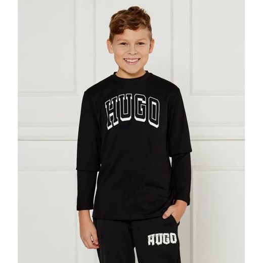 HUGO KIDS Longsleeve | Regular Fit ze sklepu Gomez Fashion Store w kategorii T-shirty chłopięce - zdjęcie 185009566