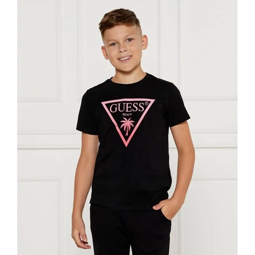 Guess T-shirt | Regular Fit ze sklepu Gomez Fashion Store w kategorii T-shirty chłopięce - zdjęcie 185009629