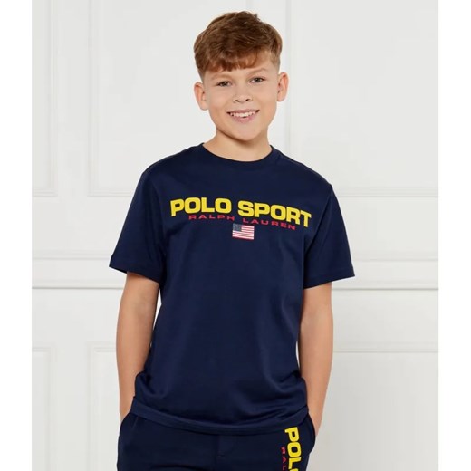 POLO RALPH LAUREN T-shirt | Regular Fit ze sklepu Gomez Fashion Store w kategorii T-shirty chłopięce - zdjęcie 185009666
