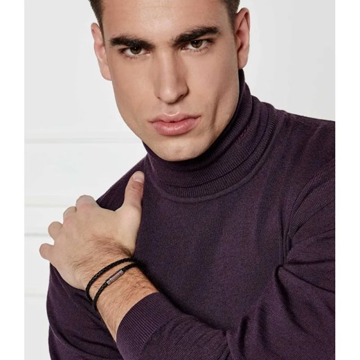 HUGO Skórzana bransoleta E-DOUBLEBRAID2-BRA OS Gomez Fashion Store