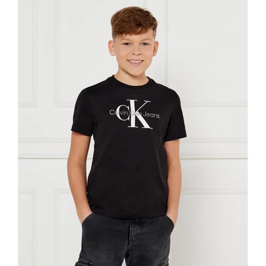 Calvin Klein Jeans T-shirt | Regular Fit ze sklepu Gomez Fashion Store w kategorii T-shirty chłopięce - zdjęcie 185009707