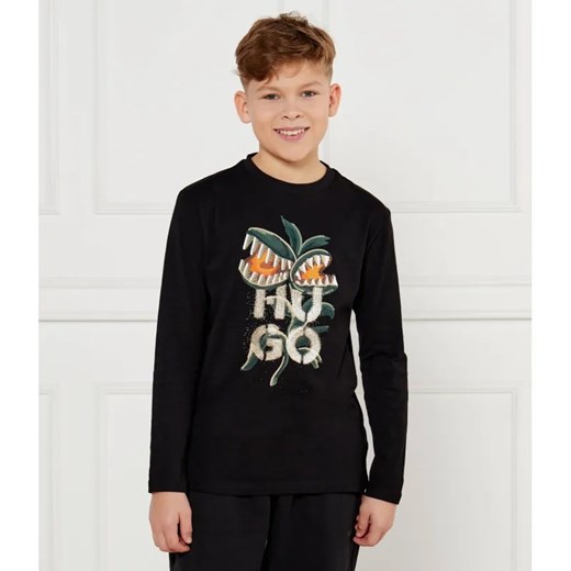 HUGO KIDS Longsleeve | Regular Fit ze sklepu Gomez Fashion Store w kategorii T-shirty chłopięce - zdjęcie 185009738