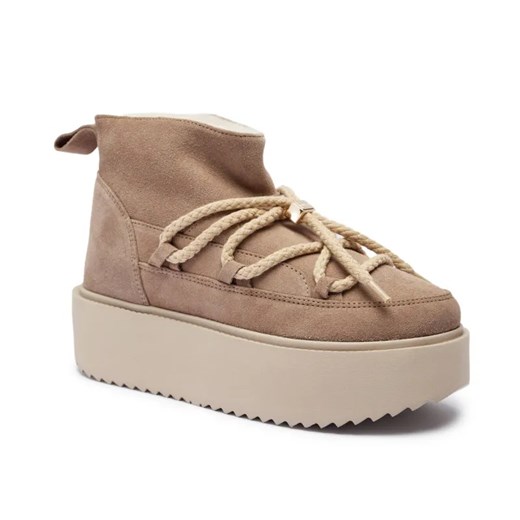 INUIKII Skórzane śniegowce CLASSIC LOW PLATFORM ze sklepu Gomez Fashion Store w kategorii Śniegowce damskie - zdjęcie 185009805