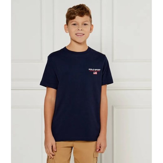 POLO RALPH LAUREN T-shirt | Regular Fit ze sklepu Gomez Fashion Store w kategorii T-shirty chłopięce - zdjęcie 185009835