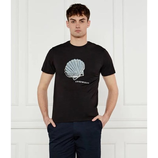Emporio Armani T-shirt | Regular Fit ze sklepu Gomez Fashion Store w kategorii T-shirty męskie - zdjęcie 185009978