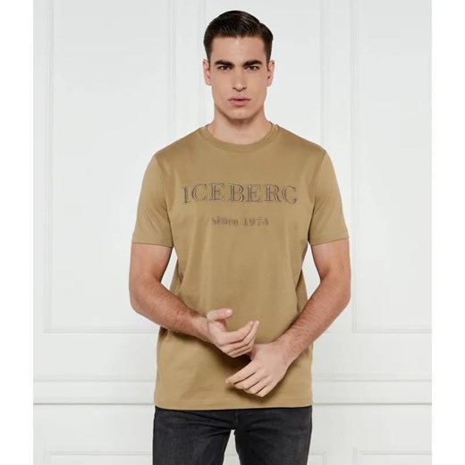Iceberg T-shirt | Regular Fit ze sklepu Gomez Fashion Store w kategorii T-shirty męskie - zdjęcie 185010026