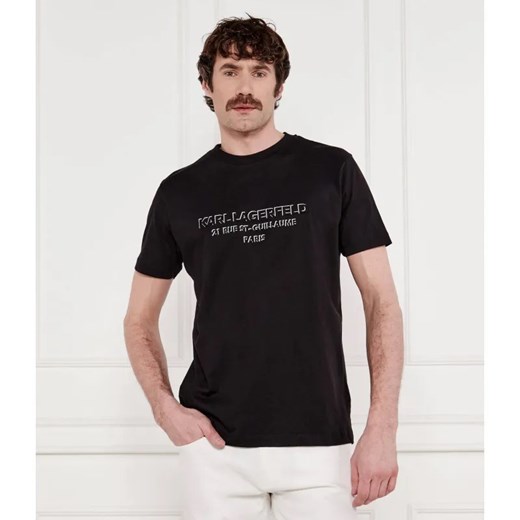 Karl Lagerfeld T-shirt | Regular Fit ze sklepu Gomez Fashion Store w kategorii T-shirty męskie - zdjęcie 185010028