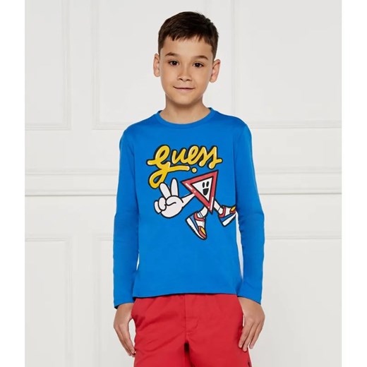 Guess Longsleeve | Regular Fit ze sklepu Gomez Fashion Store w kategorii T-shirty chłopięce - zdjęcie 185010035