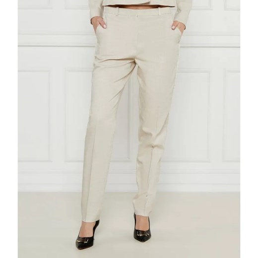 BOSS BLACK Spodnie Tanya2 | Loose fit ze sklepu Gomez Fashion Store w kategorii Spodnie damskie - zdjęcie 185010047