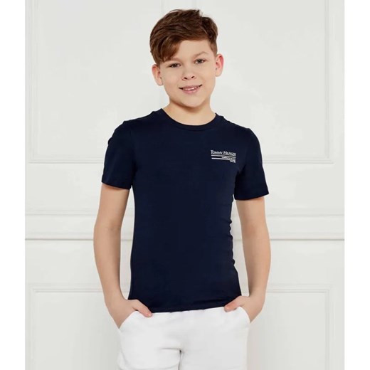 Tommy Hilfiger T-shirt | Regular Fit ze sklepu Gomez Fashion Store w kategorii T-shirty chłopięce - zdjęcie 185010095