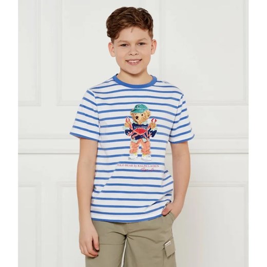 POLO RALPH LAUREN T-shirt | Regular Fit ze sklepu Gomez Fashion Store w kategorii T-shirty chłopięce - zdjęcie 185010128