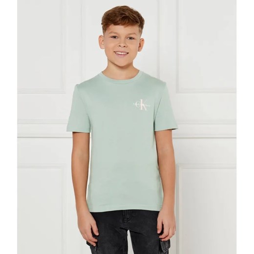 Calvin Klein Jeans T-shirt | Regular Fit ze sklepu Gomez Fashion Store w kategorii T-shirty chłopięce - zdjęcie 185010139