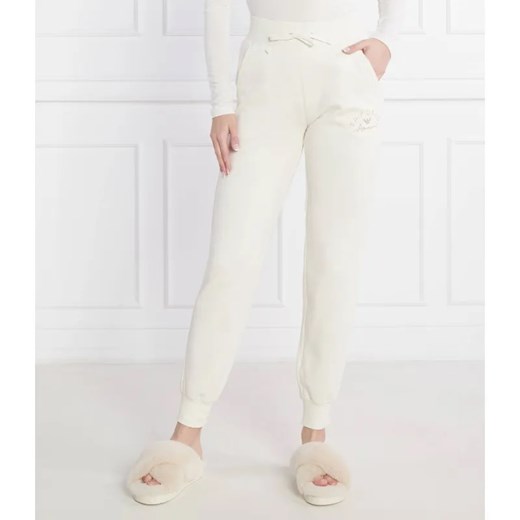 Emporio Armani Spodnie dresowe | Regular Fit ze sklepu Gomez Fashion Store w kategorii Spodnie damskie - zdjęcie 185010148