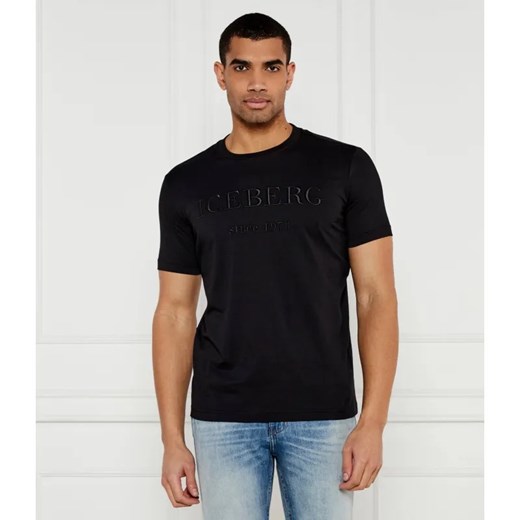 Iceberg T-shirt | Regular Fit ze sklepu Gomez Fashion Store w kategorii T-shirty męskie - zdjęcie 185010209