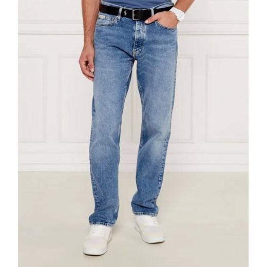 Calvin Klein Jeans Jeansy | Straight fit ze sklepu Gomez Fashion Store w kategorii Jeansy męskie - zdjęcie 185010227