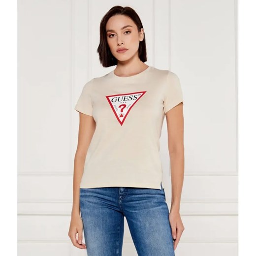 GUESS T-shirt | Regular Fit ze sklepu Gomez Fashion Store w kategorii Bluzki damskie - zdjęcie 185010247