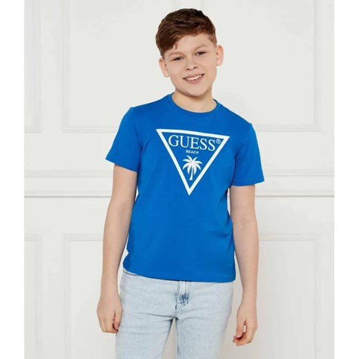 Guess T-shirt | Regular Fit ze sklepu Gomez Fashion Store w kategorii T-shirty chłopięce - zdjęcie 185010308