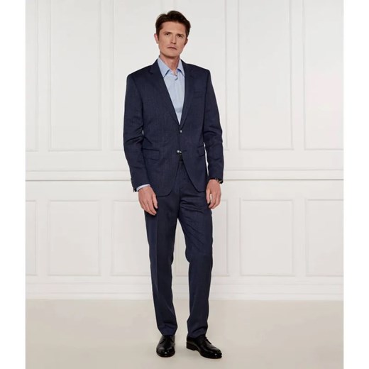 BOSS BLACK Garnitur H-Huge-2Pcs-224 | Slim Fit | z dodatkiem wełny ze sklepu Gomez Fashion Store w kategorii Garnitury męskie - zdjęcie 185010366
