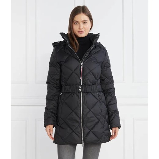 Tommy Hilfiger Puchowy płaszcz ELEVATED BELTED ze sklepu Gomez Fashion Store w kategorii Płaszcze damskie - zdjęcie 185010376