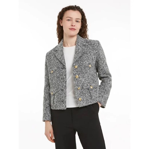 Tommy Hilfiger Żakiet | Loose fit | z dodatkiem wełny ze sklepu Gomez Fashion Store w kategorii Marynarki damskie - zdjęcie 185010477