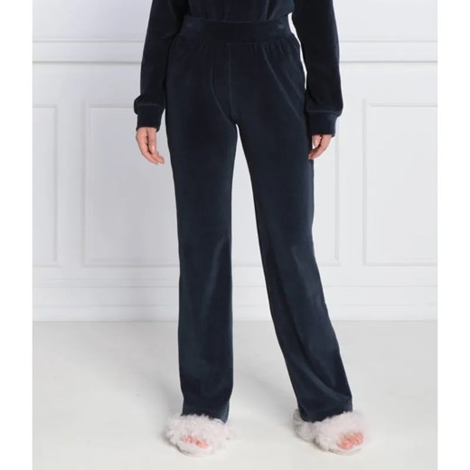 Emporio Armani Spodnie dresowe LOUNGEWEAR | Loose fit ze sklepu Gomez Fashion Store w kategorii Spodnie damskie - zdjęcie 185010478