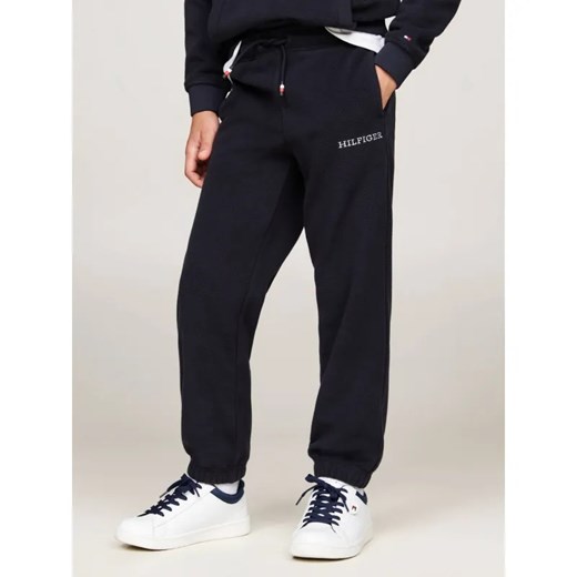 Tommy Hilfiger Polarowe spodnie dresowe | Regular Fit ze sklepu Gomez Fashion Store w kategorii Spodnie dziewczęce - zdjęcie 185010499